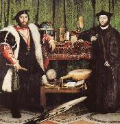 HOLBEIN, Hans the Younger The French Ambassadors oil painting picture wholesale